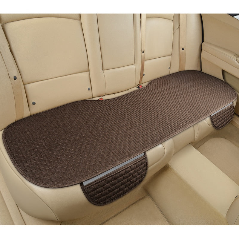 Universal Anti-Slip Car Seat Pocket Cover Mat, Flax, 133x48cm / 50x50cm, view 11