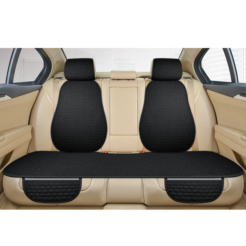 Universal Anti-Slip Car Seat Pocket Cover Mat, Flax, 133x48cm / 50x50cm, view 16