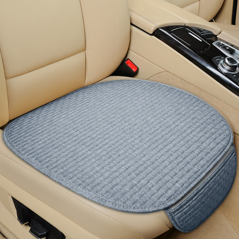 Universal Anti-Slip Car Seat Pocket Cover Mat, Flax, 133x48cm / 50x50cm, view 5