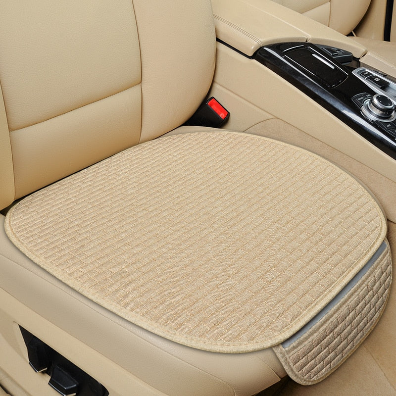 Universal Anti-Slip Car Seat Pocket Cover Mat, Flax, 133x48cm / 50x50cm, view 6