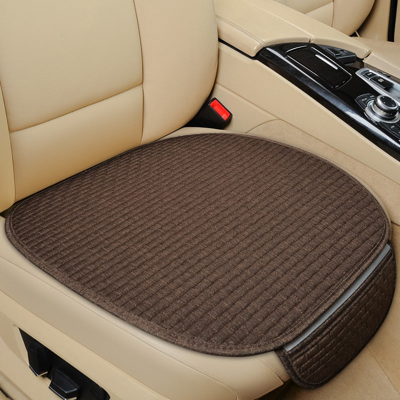 Universal Anti-Slip Car Seat Pocket Cover Mat, Flax, 133x48cm / 50x50cm, view 7