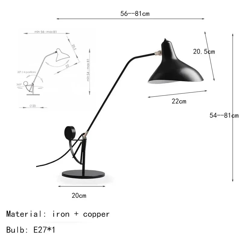 Urrorra Linen Desk Lamp
