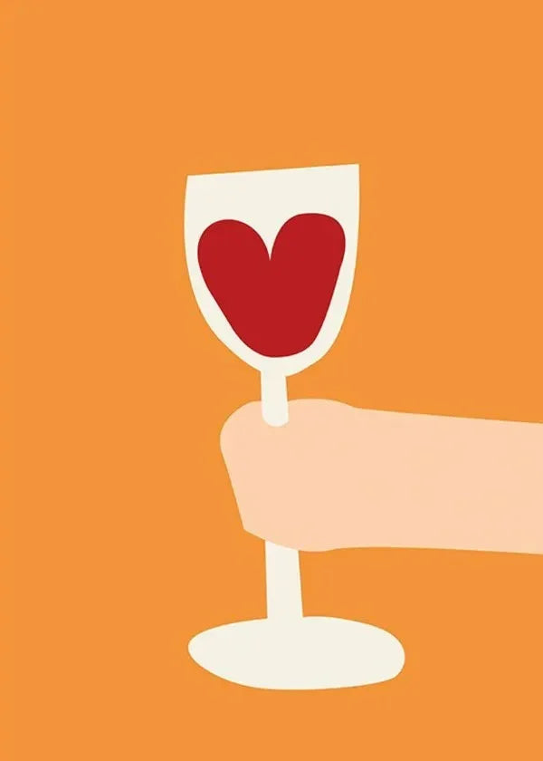 Urstova Wine Glass Canvas Print