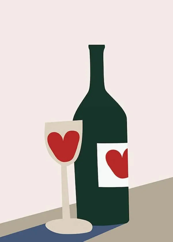 Urstova Wine Glass Canvas Print