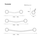 Urstunda Brass Cabinet Handle