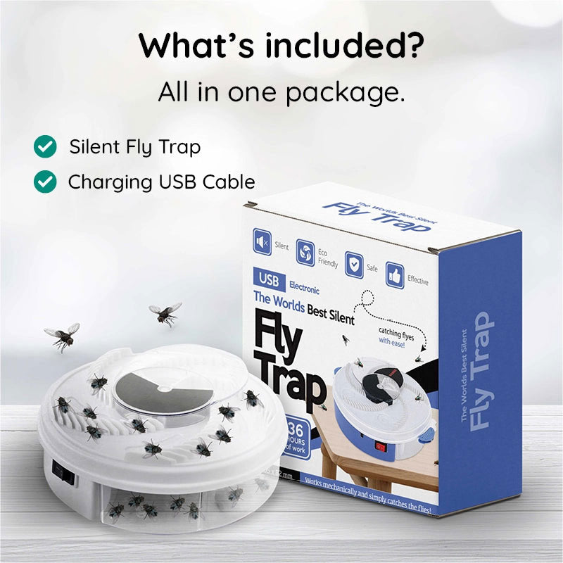 USB Fly Trap for Homes and Workplaces, Easy to Set Up and Maintain, view 12