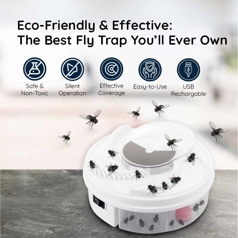 USB Fly Trap for Homes and Workplaces, Easy to Set Up and Maintain, view 2