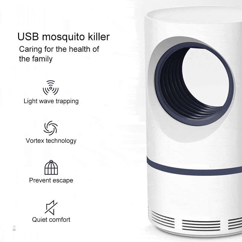 USB Photocatalytic Mosquito Killer Lamp, Removable Insect Trap, view 2