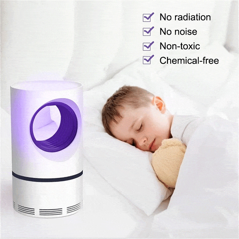 USB Photocatalytic Mosquito Killer Lamp, Removable Insect Trap, view 5
