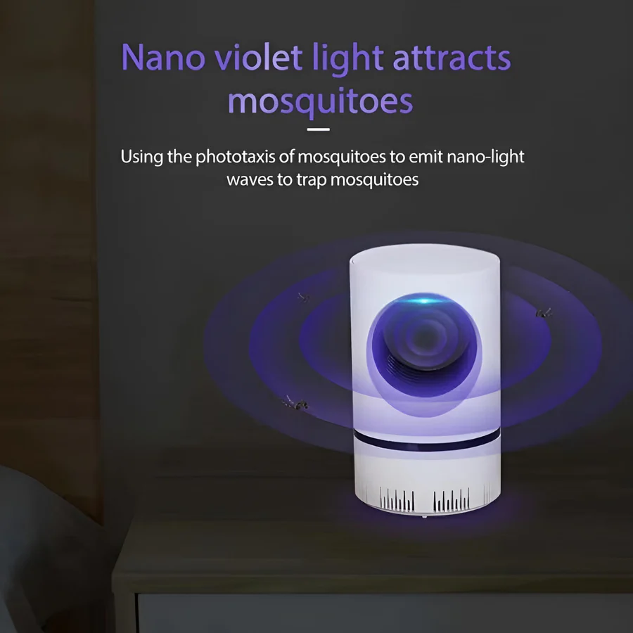 USB UV LED Insect Trap with Vortex Fan, 368nm, Indoor & Outdoor, view 7