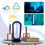UV-C Disinfection Lamp, ABS and Quartz, 38W, 110V, 110 x 140 x 400 mm, view 6