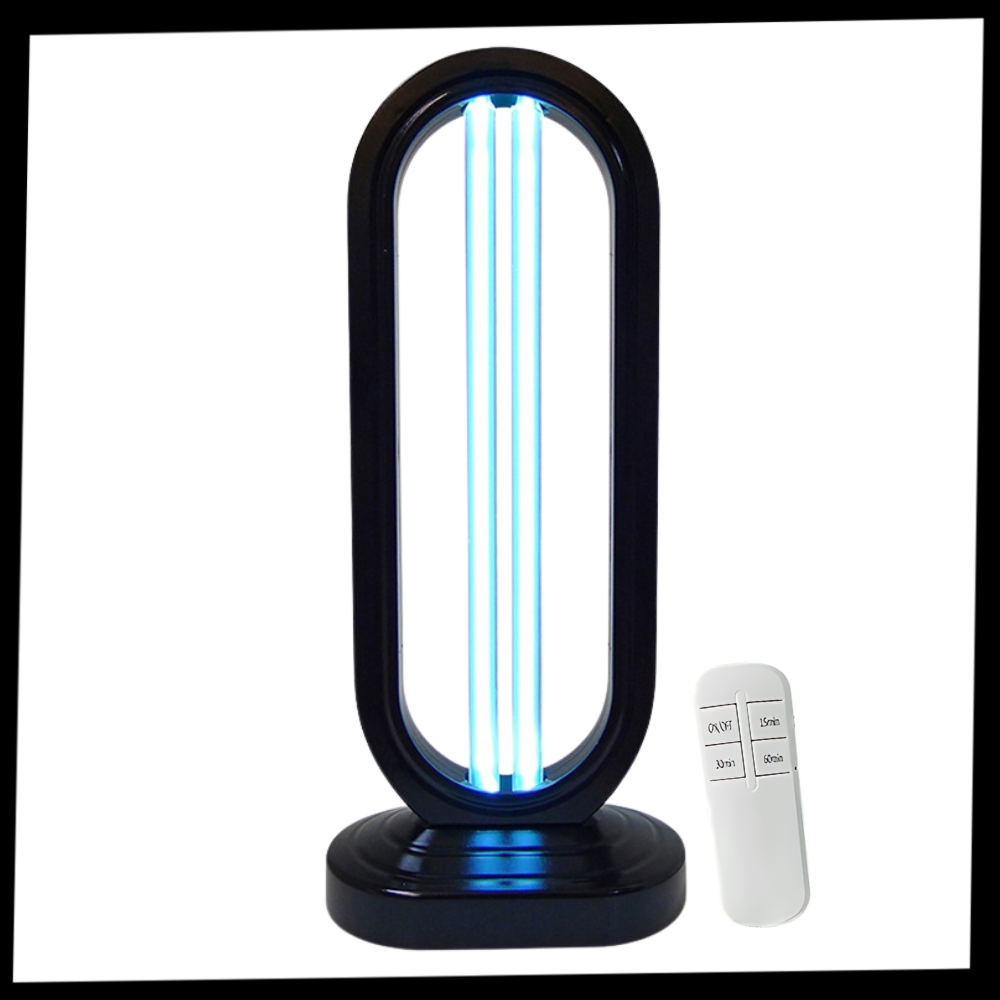 UV-C Disinfection Lamp, ABS and Quartz, 38W, 110V, 110 x 140 x 400 mm, view 8