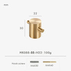 Valdanta Wall Single Hooks