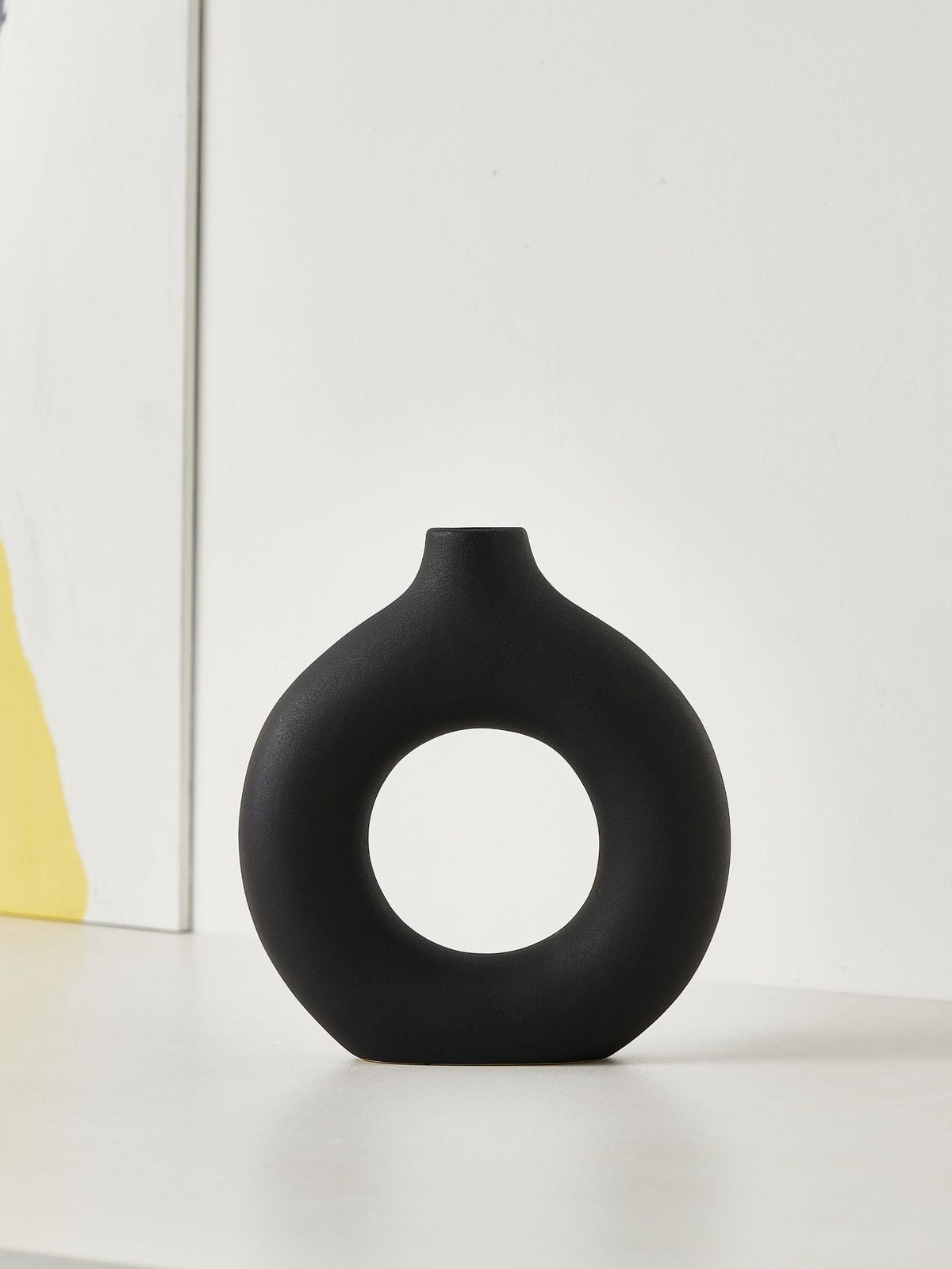 Vase Black White Ceramic | High & Bury