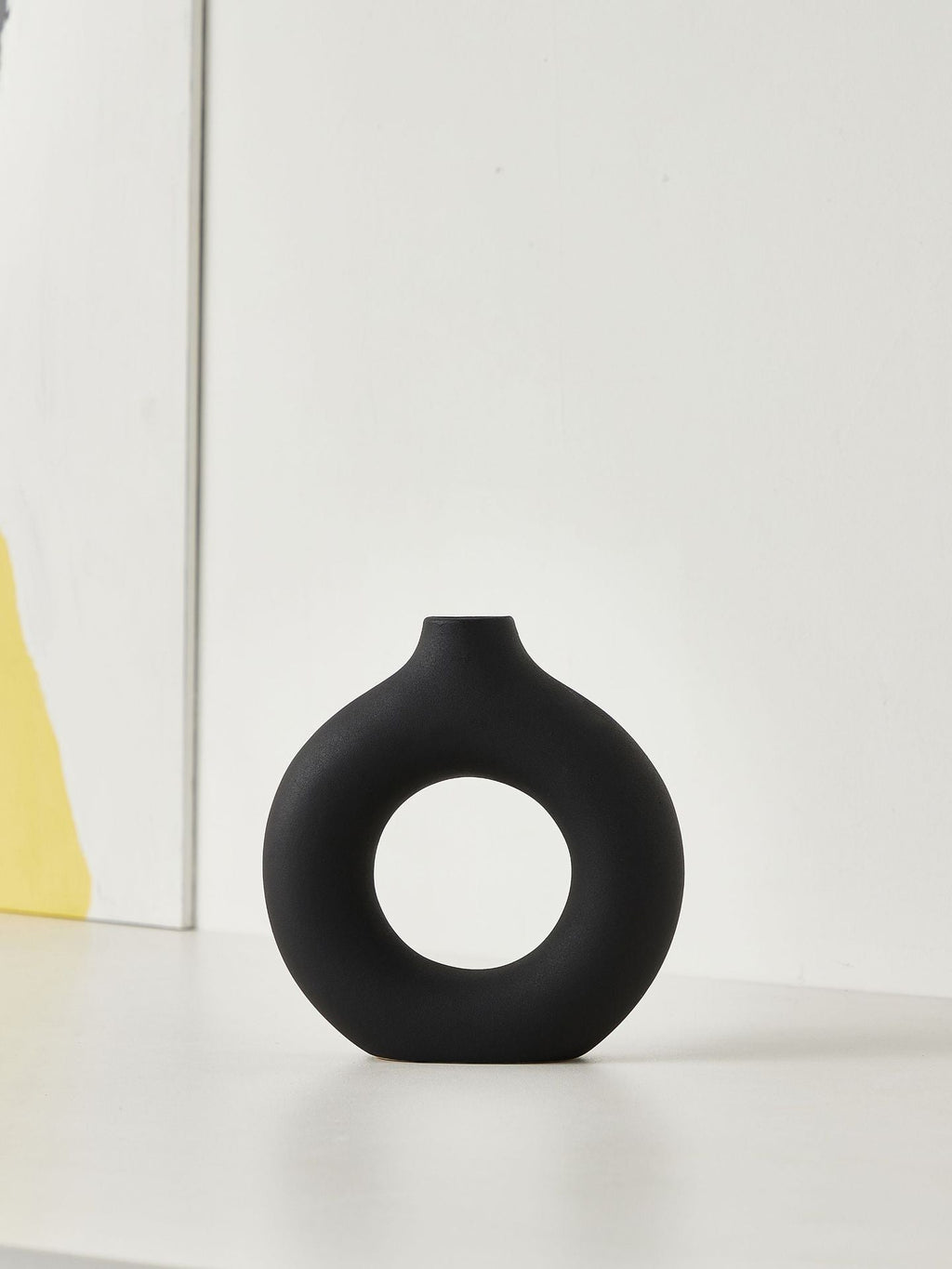 Vase Black White Ceramic | High & Bury