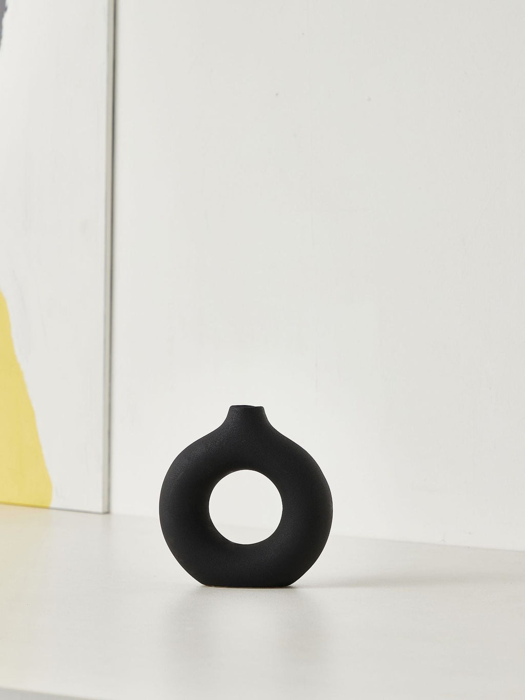 Vase Black White Ceramic | High & Bury
