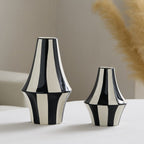 Vase Yellow Red Black | High & Bury