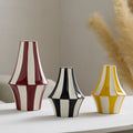 Vase Yellow Red Black | High & Bury
