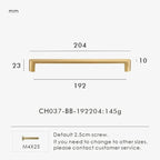Vermara Wall Brass Handles
