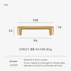 Vermara Wall Brass Handles