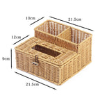 Versatile Handcrafted Woven Storage Caddy | High & Bury