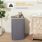 Versatile Laundry Container with Lid and Carrying Handle | High & Bury