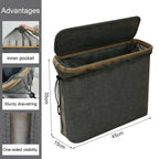 Versatile Laundry Separation Box with Removable Lid and Inner Compartment | High & Bury