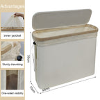 Versatile Laundry Separation Box with Removable Lid and Inner Compartment | High & Bury