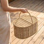 Versatile Storage Basket Handwoven | High & Bury