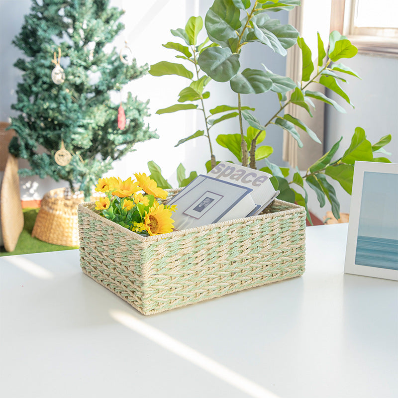 Versatile Storage Basket made of Natural Materials | High & Bury