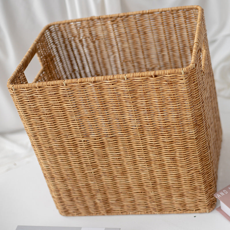 Versatile Storage Basket made of Natural Wicker | High & Bury
