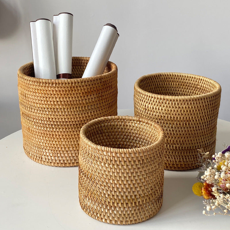 Versatile Storage Basket Soft Textile | High & Bury