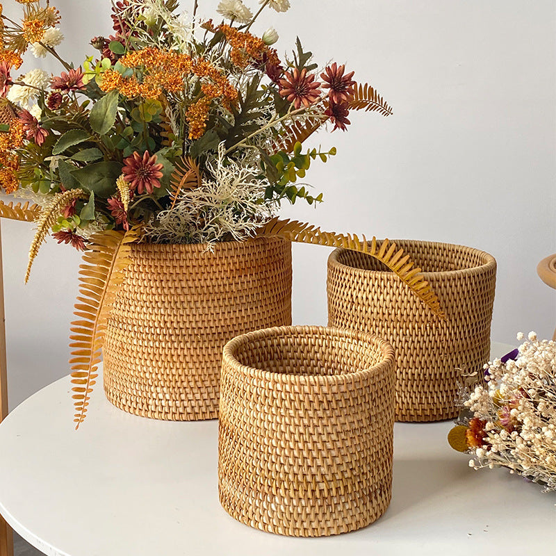 Versatile Storage Basket Soft Textile | High & Bury