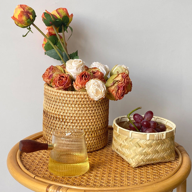 Versatile Storage Basket Soft Textile | High & Bury