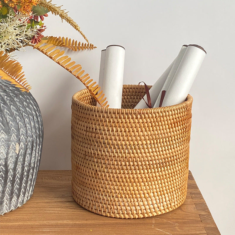 Versatile Storage Basket Soft Textile | High & Bury
