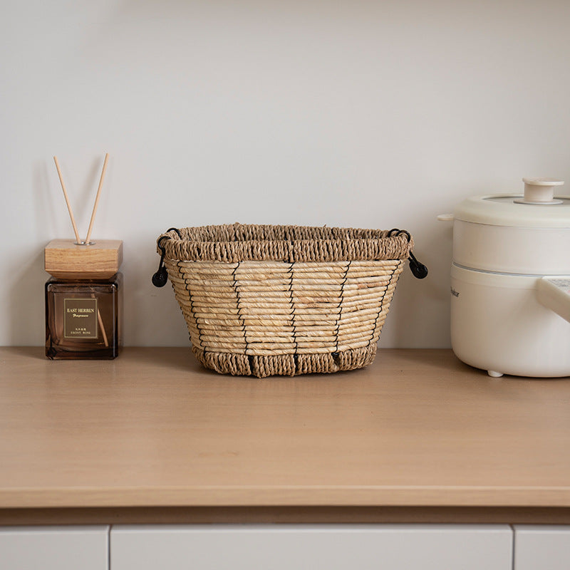 Versatile Storage Basket with Sturdy Woven Design | High & Bury