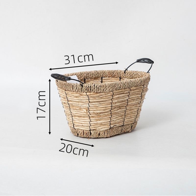 Versatile Storage Basket with Sturdy Woven Design | High & Bury