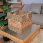 Versatile Woven Storage Basket Natural | High & Bury