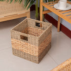Versatile Woven Storage Basket Natural | High & Bury