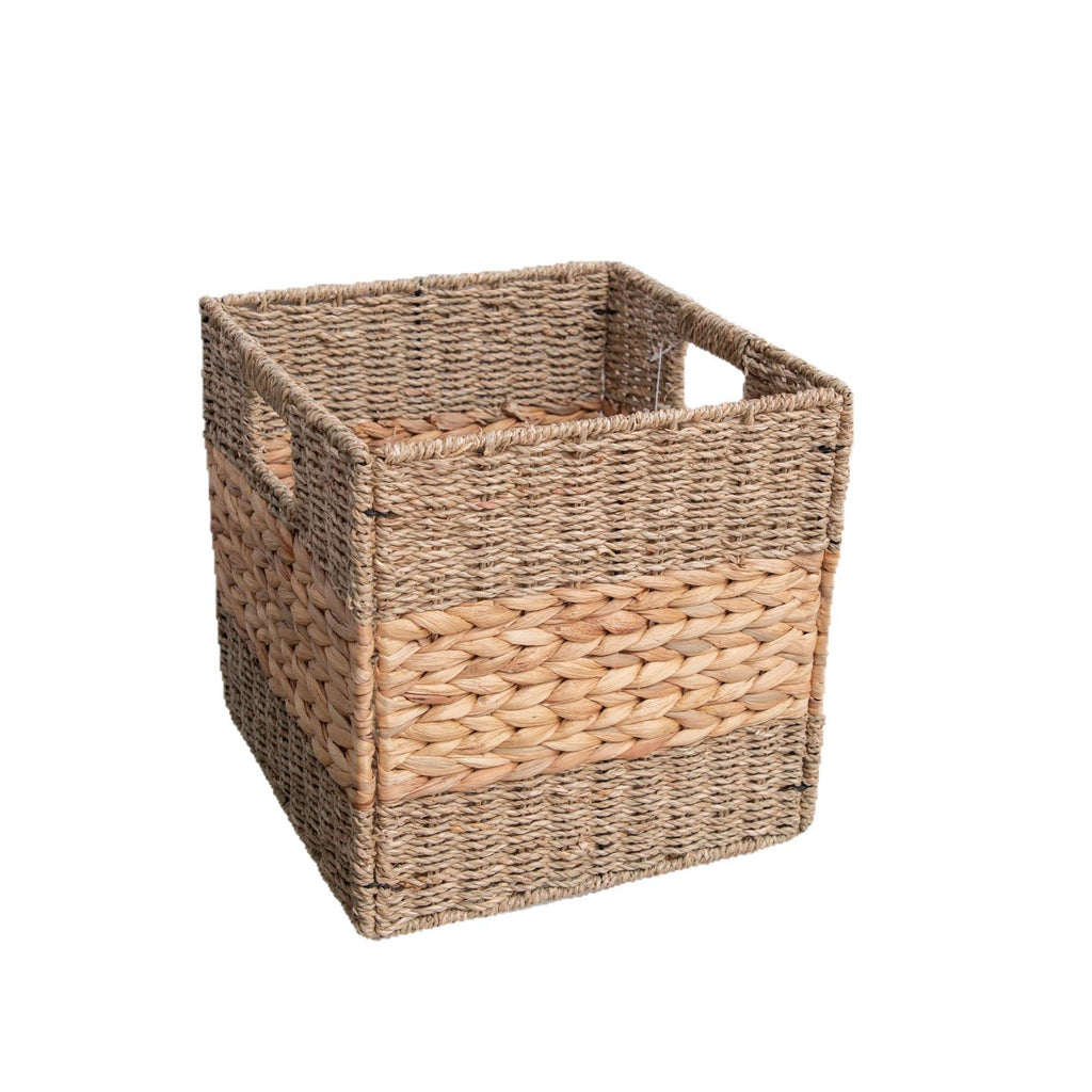 Versatile Woven Storage Basket Natural | High & Bury