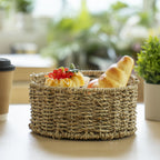 Versatile Woven Storage Basket Natural Original | High & Bury