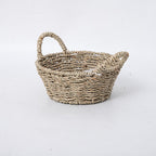 Versatile Woven Storage Basket Natural Original | High & Bury