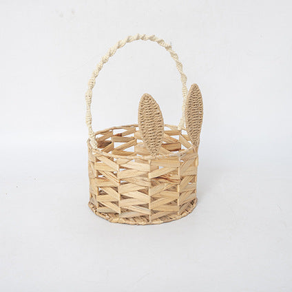 Versatile Woven Storage Basket Natural Original | High & Bury