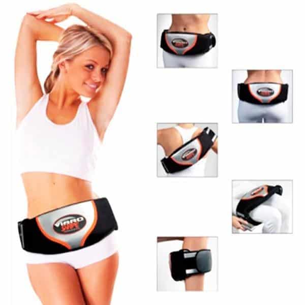 Vibro-Shape Massage Belt with Heat, Remote Control and Measuring Tape, view 2