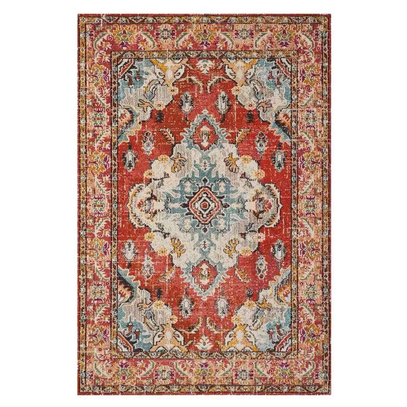 Vintage-Inspired Geometric Area Rug | High & Bury