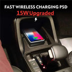 Voltigo 15 W Qi Wireless Charging Pad, 6 mm Silicone, USB-A, view 3