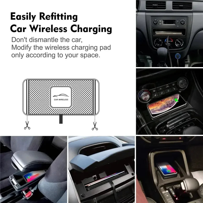 Voltigo 15 W Qi Wireless Charging Pad, 6 mm Silicone, USB-A, view 5