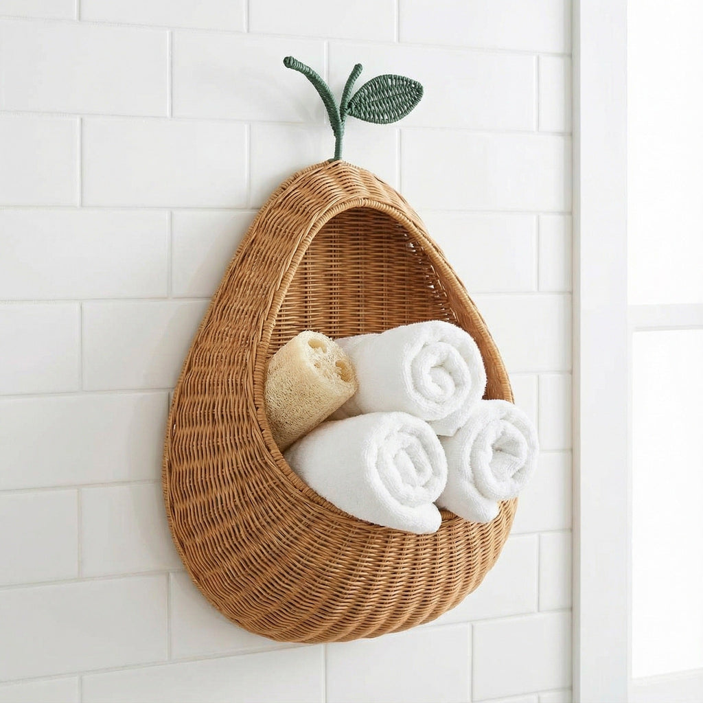 Wall Basket in Apple Shape | High & Bury
