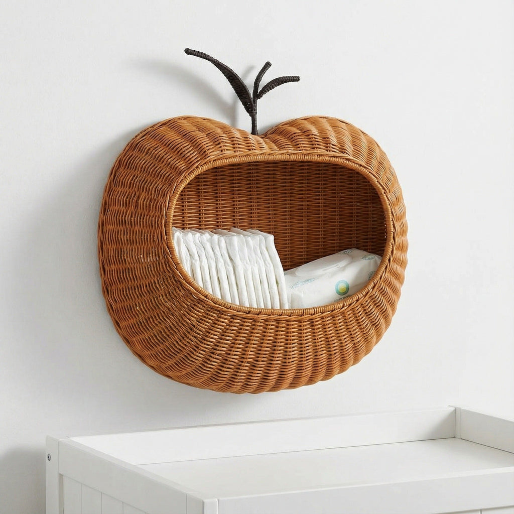 Wall Basket in Apple Shape | High & Bury