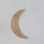 Wall Decoration made of Handwoven Rattan in Moon Design | High & Bury